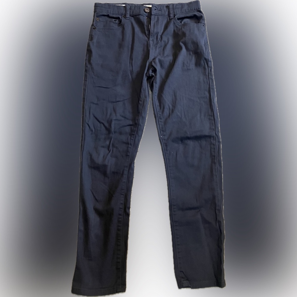 Lucky Brand Boys Size 14 Asphalt Slim Pants 5-Pockets